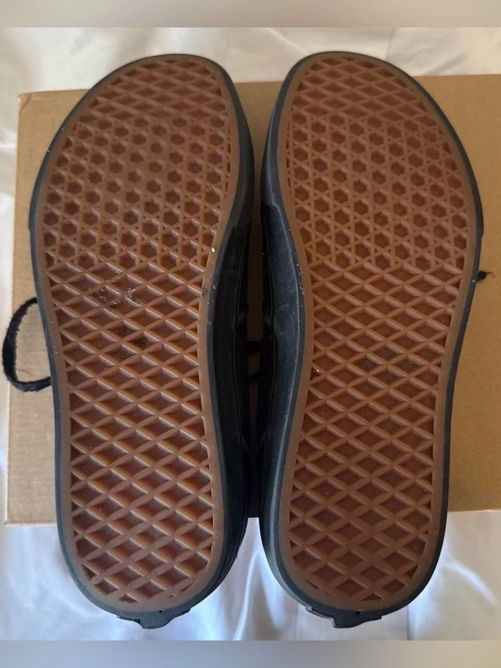 Men's Classic Black Canvas Vans Skate shoes